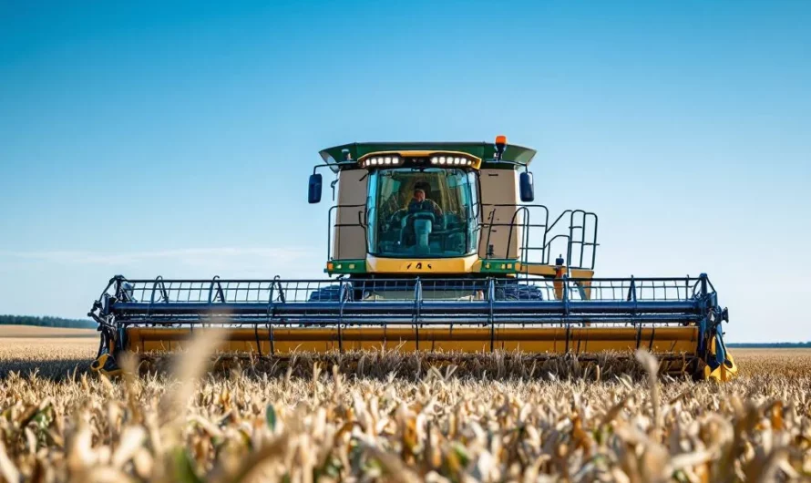 Record du monde : une ensileuse de 1100 chevaux récolte 4096 tonnes en 12h