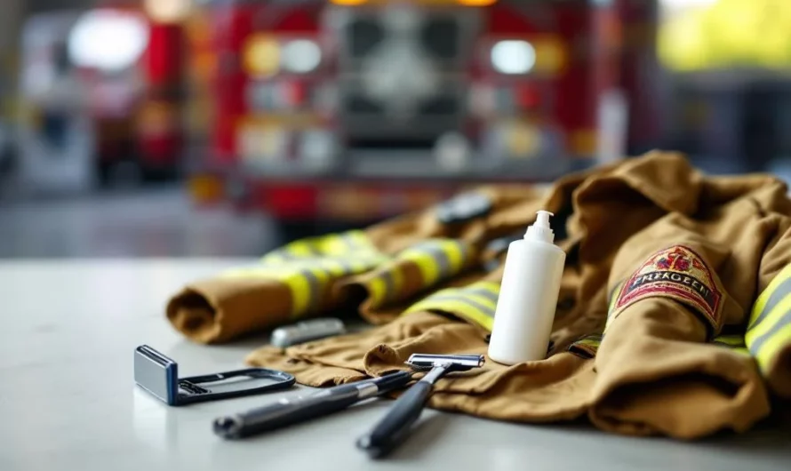 Incroyable nouvelle règle : les pompiers du Nord doivent se raser avant d’intervenir