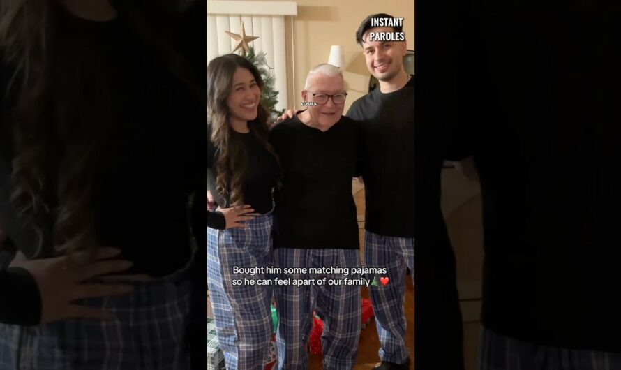 [Vidéo] Cet homme de 86 ans est invité par ses voisins pour Noël #shorts