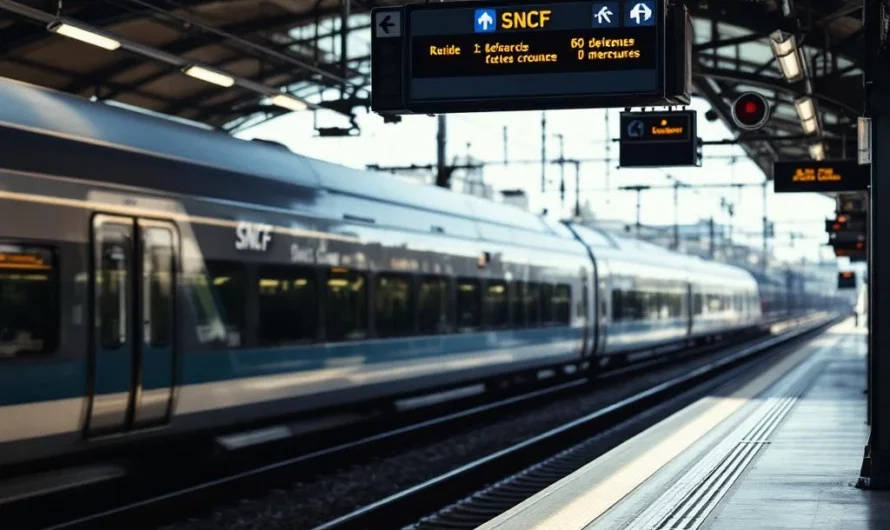 Top des régions où les trains SNCF sont toujours en retard