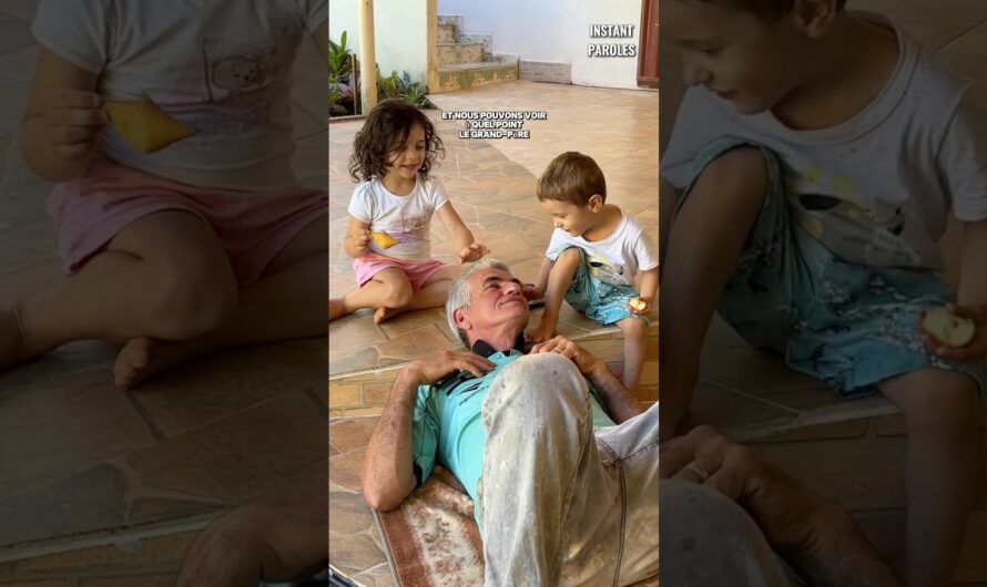[Vidéo] Ce grand-père partage un moment précieux avec ses petits-enfants